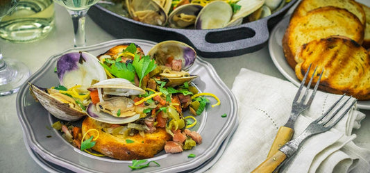 Clam Sofrito on the Grill Recipe Indigo Pool Patio BBQ
