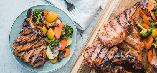 BBQ Pork Chops with Honey Mustard Sauce Recipe - Indigo Pool Patio BBQ