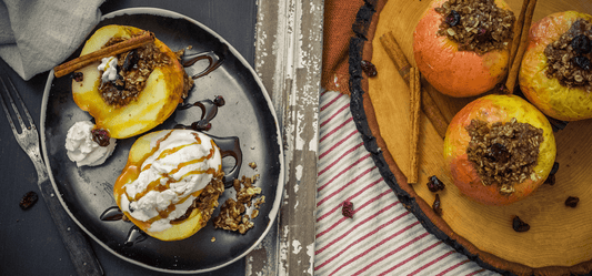 Plank Baked Apple Crisp Recipe on the Grill - Indigo Pool Patio BBQ