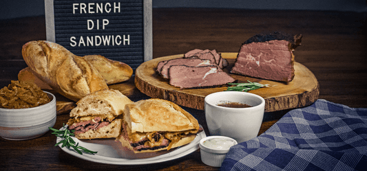 French Dip Sandwiches on the Grill Recipe - Indigo Pool Patio BBQ