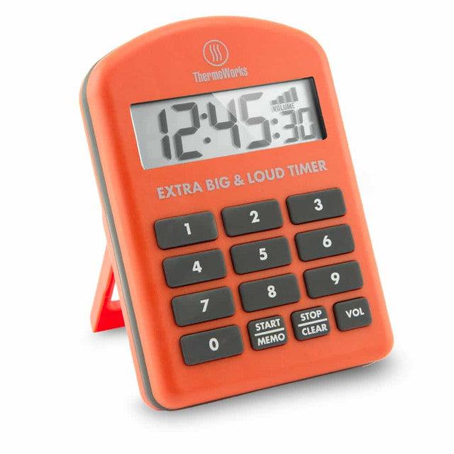 ThermoWorks Extra Big & Loud Timer ThermoWorks Indigo Pool Patio BBQ
