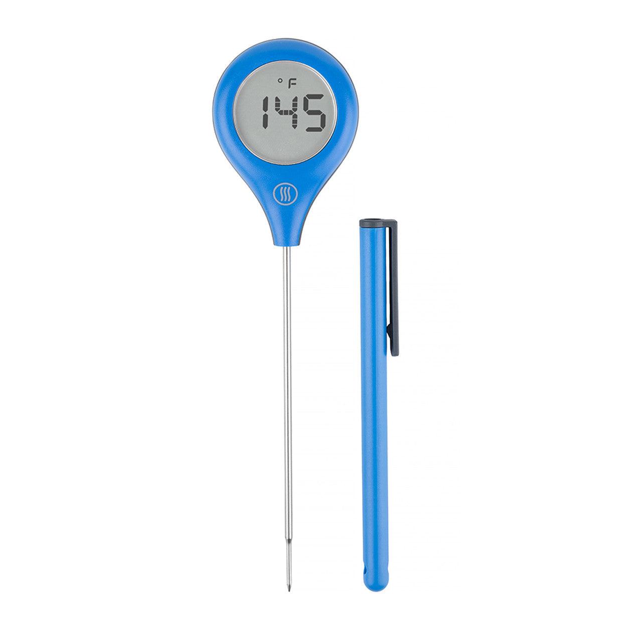 ThermoPop 2 Thermometer ThermoWorks Indigo Pool Patio BBQ