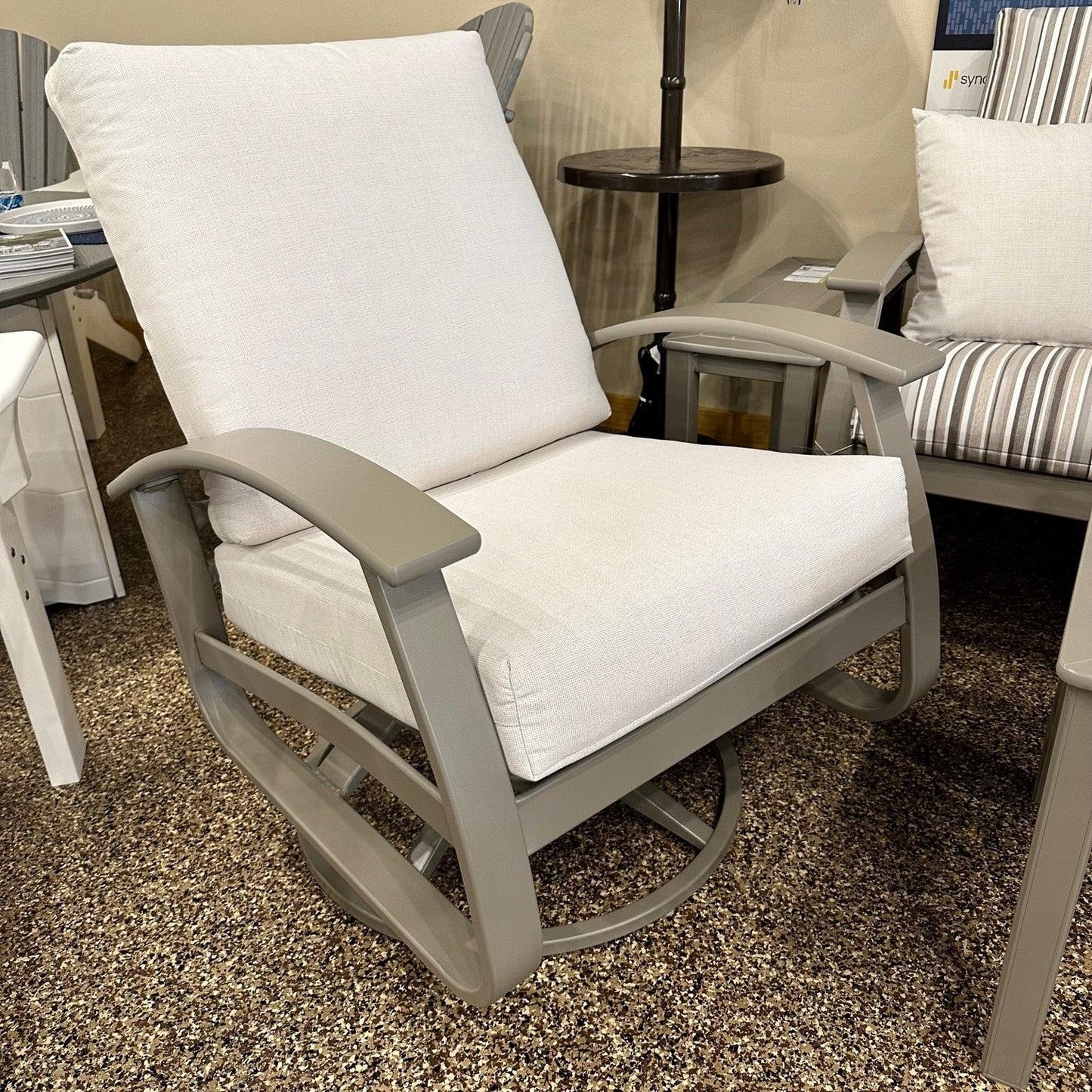 Telescope Casual Belle Isle Chat Set Telescope Casual Indigo Pool Patio BBQ