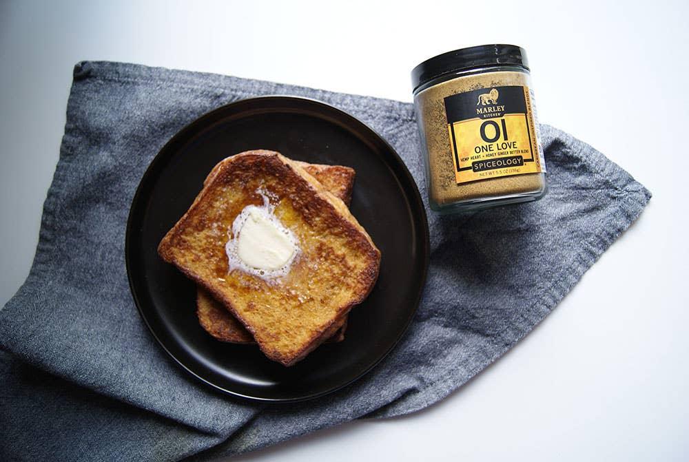 Marley Kitchen One Love Seasoning | Glass Jar Spiceology Indigo Pool Patio BBQ