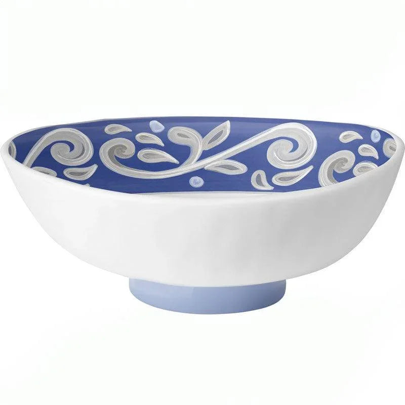 Portofino 7" Pasta Bowl Merritt International Indigo Pool Patio BBQ