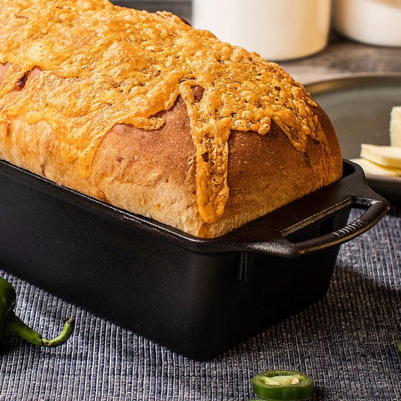 Lodge 10" x 5" Cast Iron Large Loaf Pan - Indigo Pool Patio BBQ