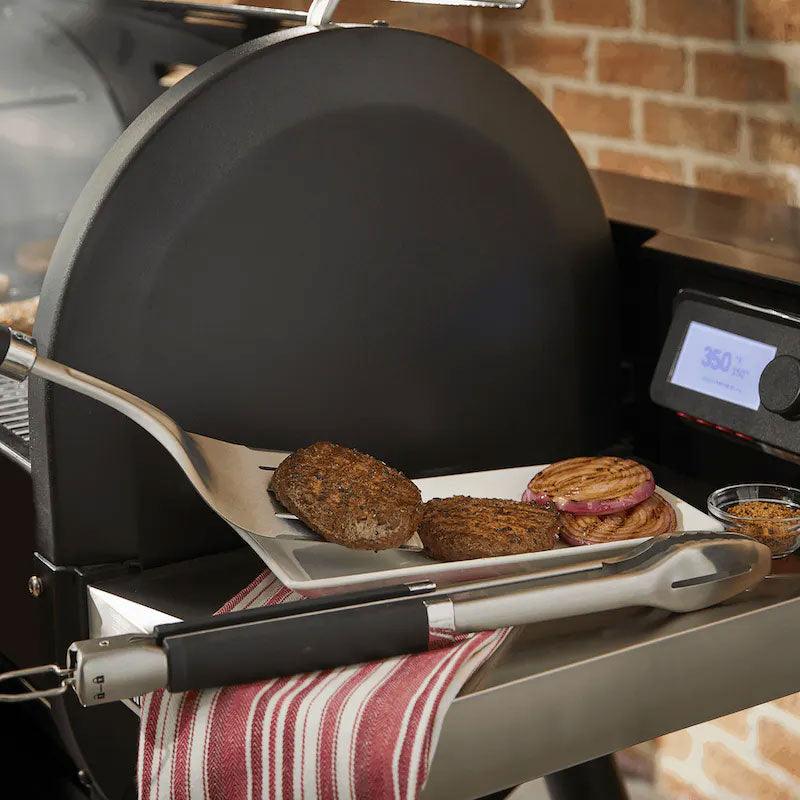 Weber Precision Grill Tongs & Spatula Set Weber Indigo Pool Patio BBQ