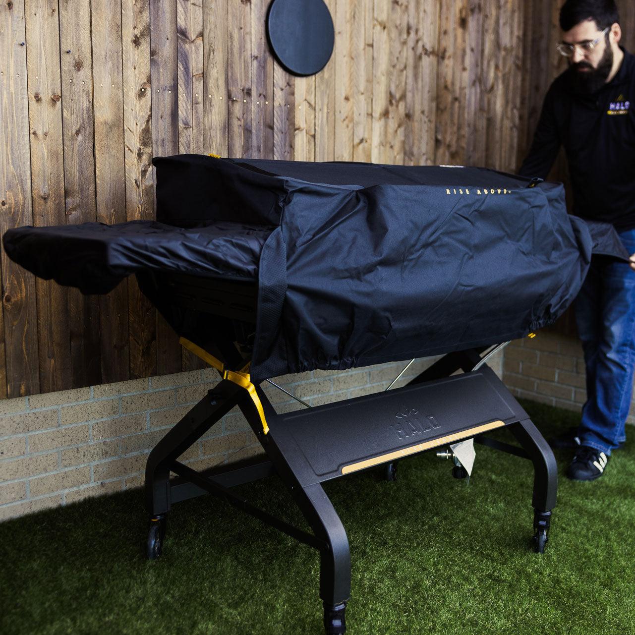 Halo Elite Series Griddle Covers Halo Indigo Pool Patio BBQ