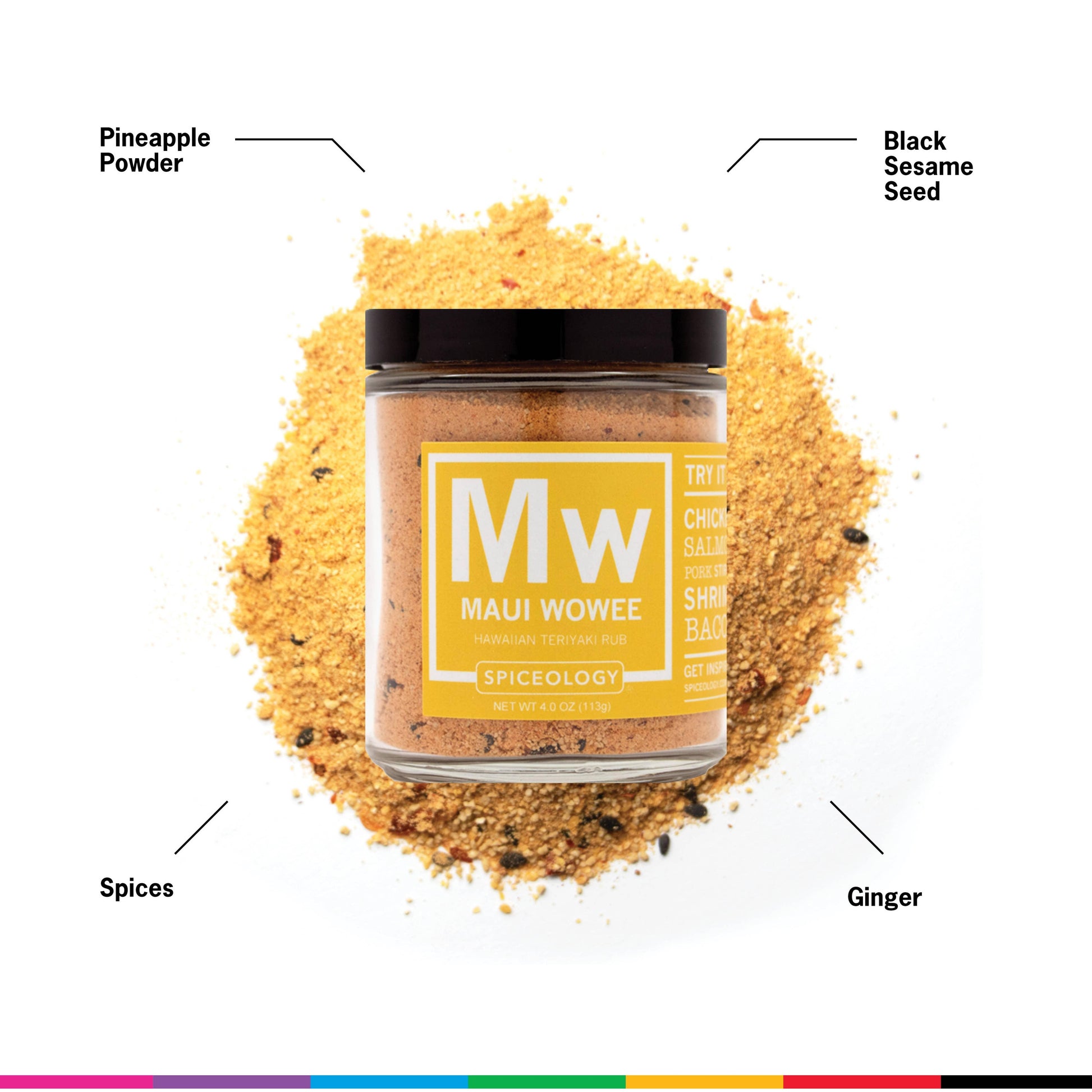 Maui Wowee Hawaiian Rub Spiceology Indigo Pool Patio BBQ