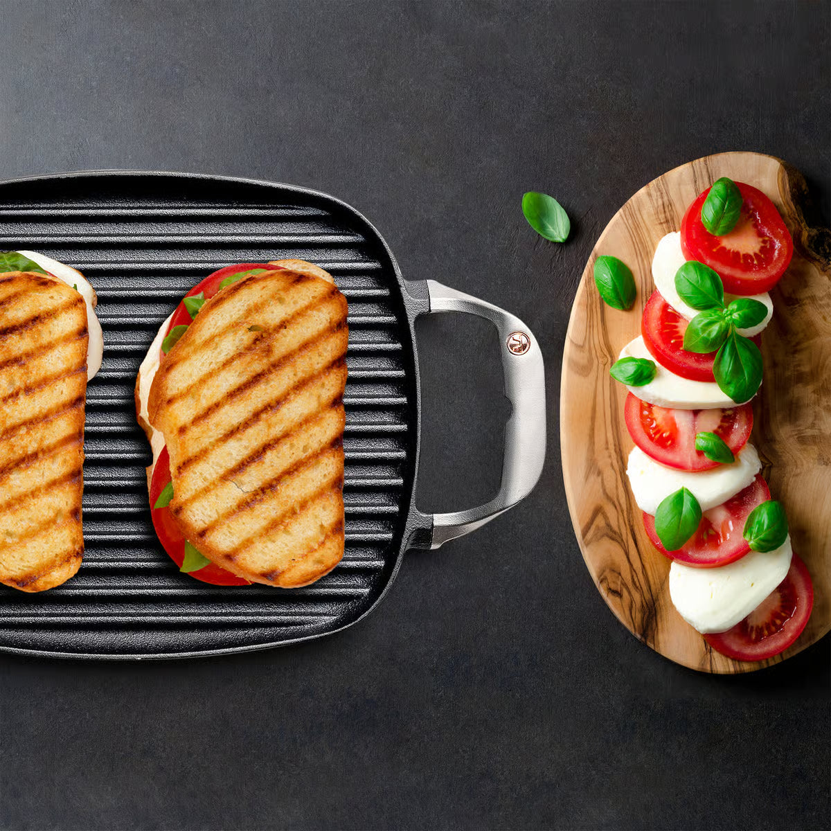 Steak/ Panini Iron Outset Oval