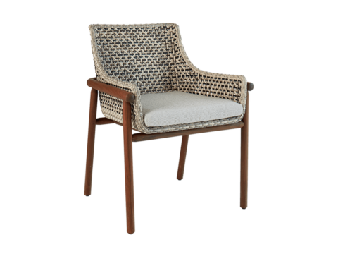 Forte Arm Chair With Grade C Fabric - Indigo Pool Patio BBQ