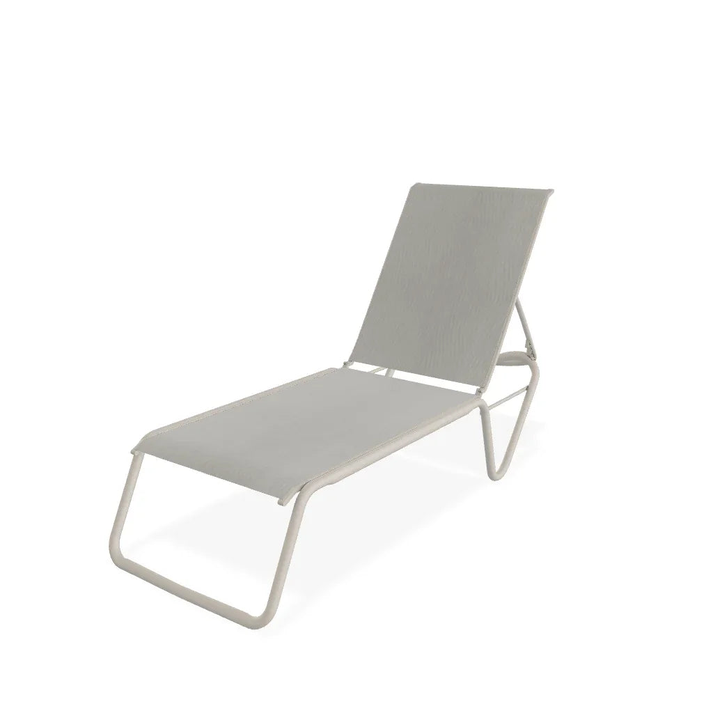 Gardenella Sling Chaise without Arms - Indigo Pool Patio BBQ