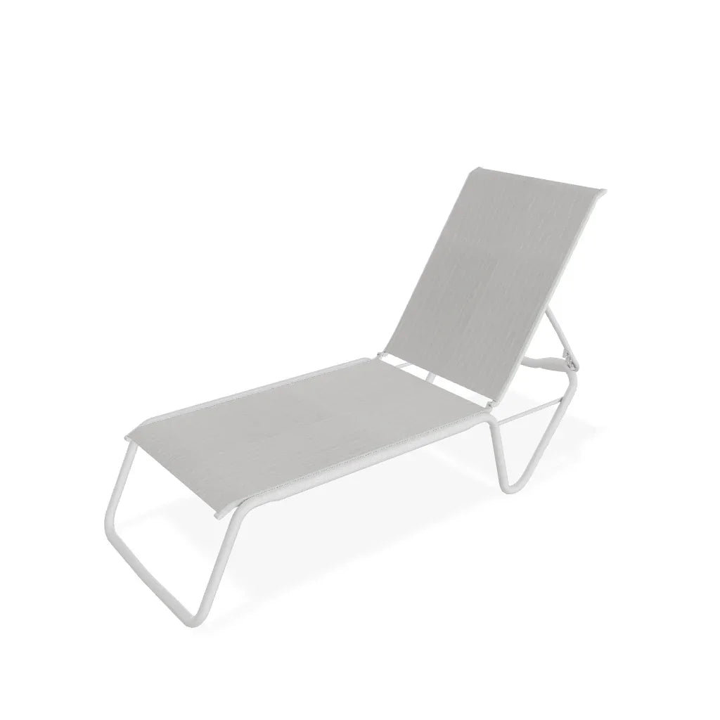 Gardenella Sling Chaise without Arms Telescope Casual Indigo Pool Patio BBQ