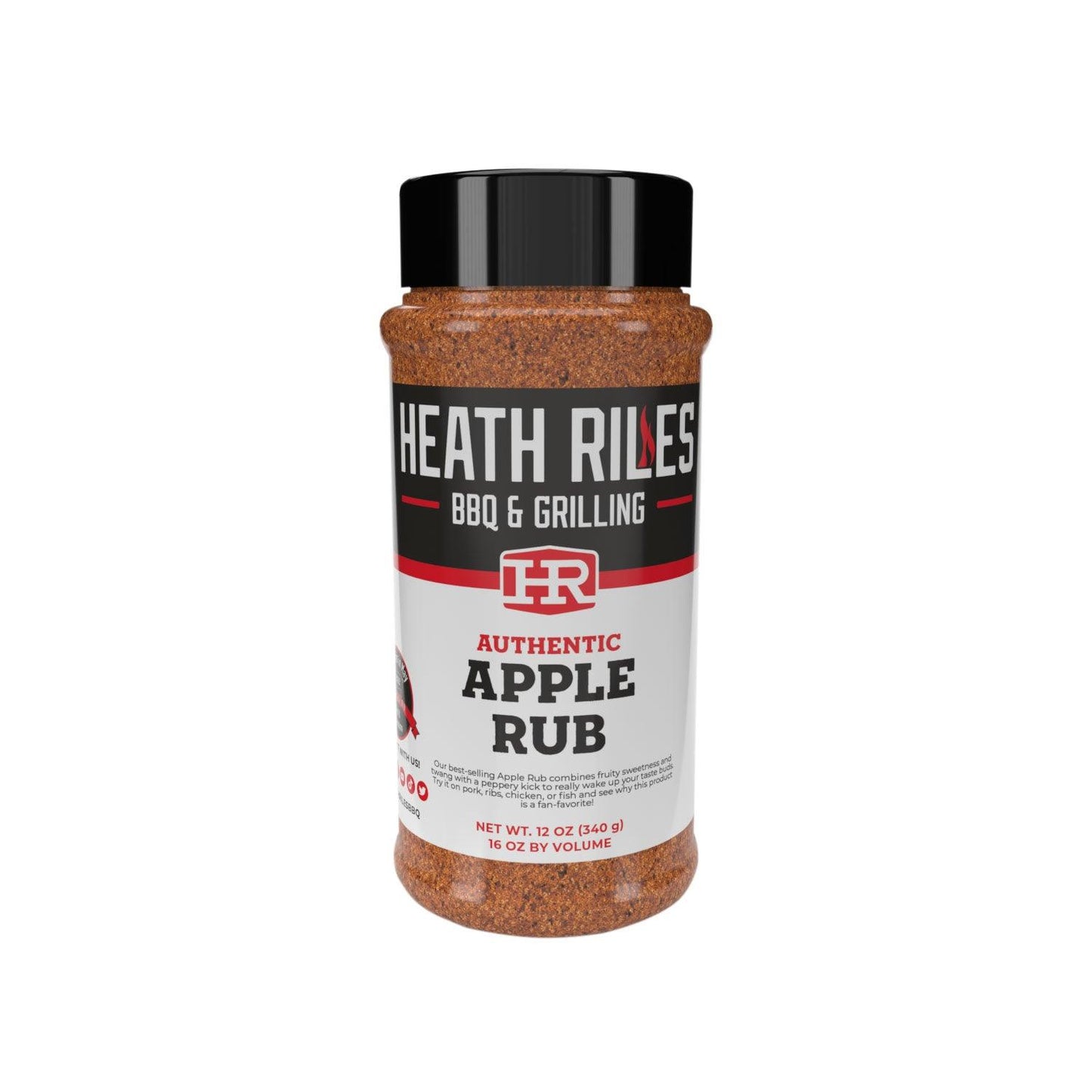 Heath Riles Apple Rub - Indigo Pool Patio BBQ