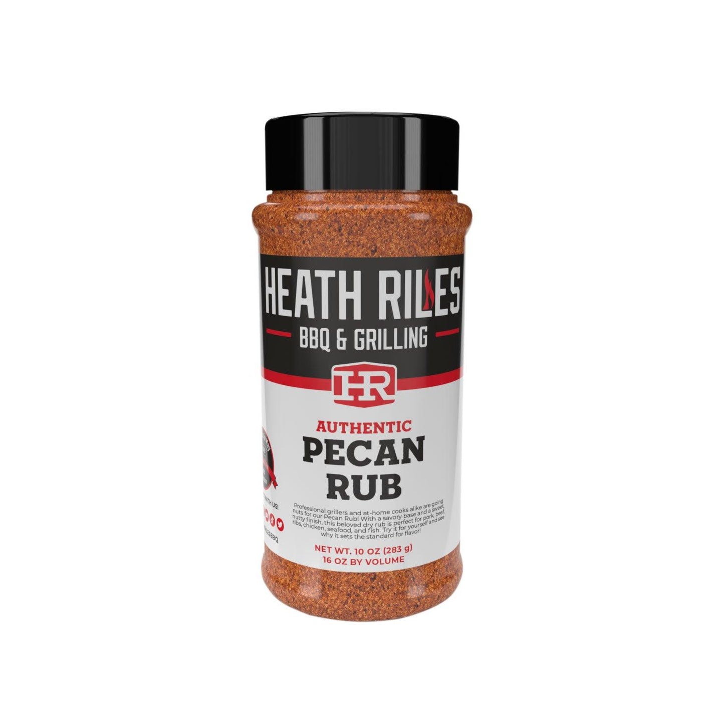 Heath Riles Pecan Rub - Indigo Pool Patio BBQ