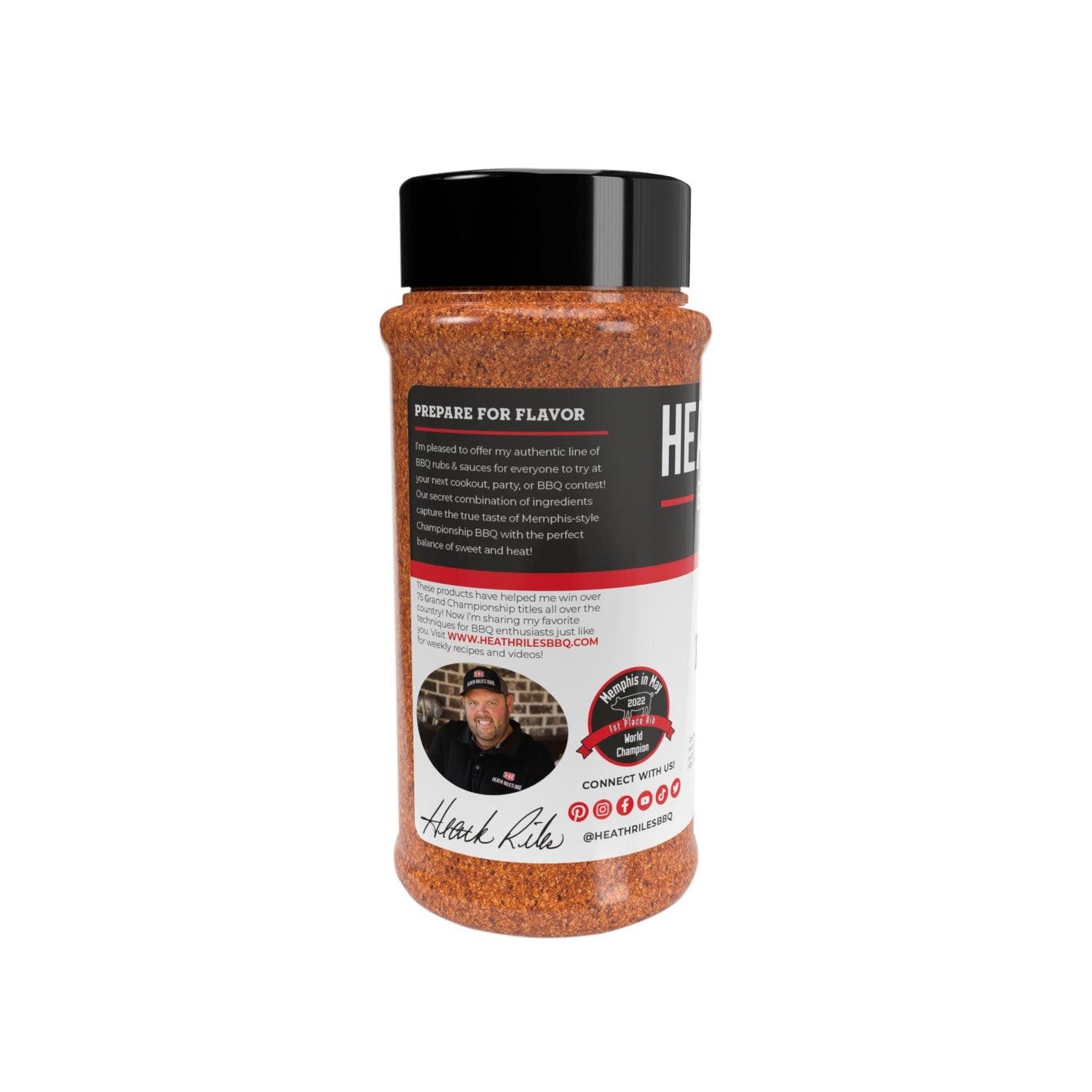 Heath Riles Pecan Rub - Indigo Pool Patio BBQ