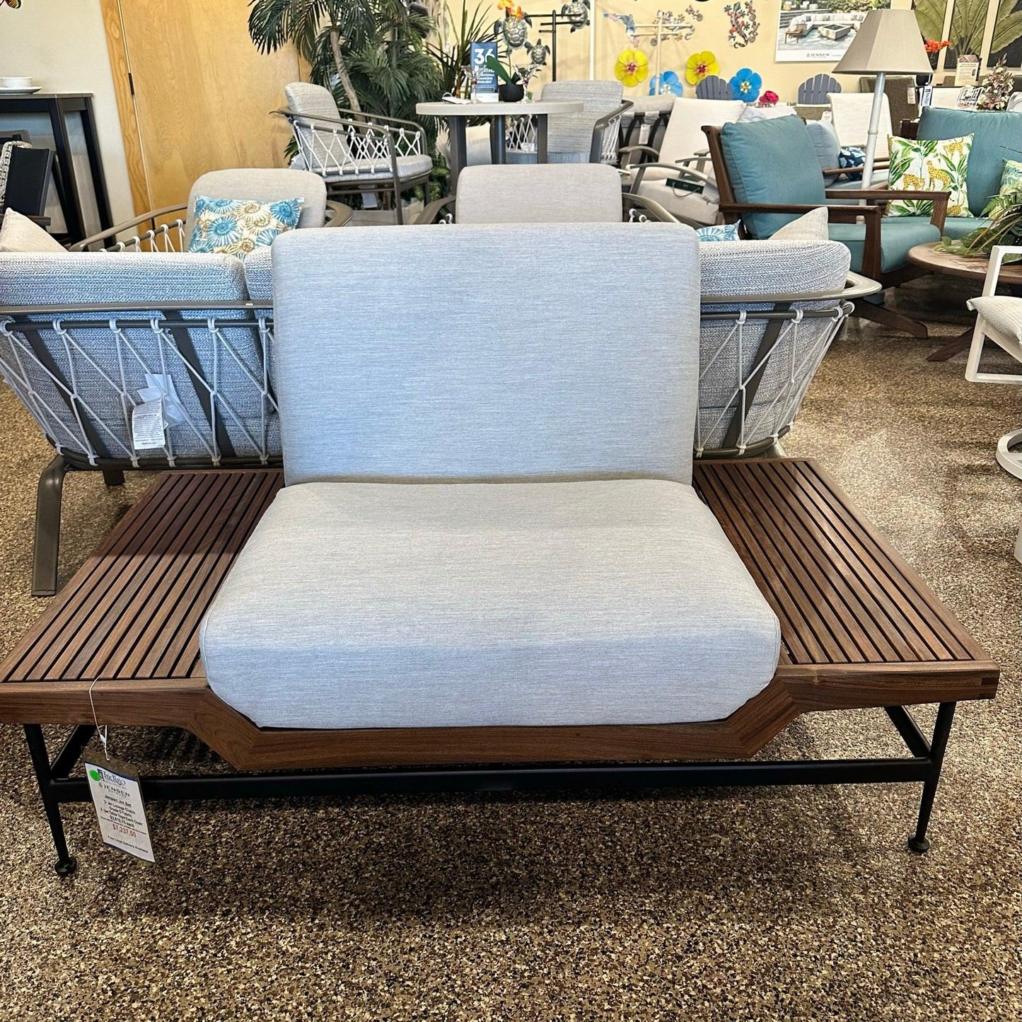 Jensen Outdoor Jett Set Jensen Outdoor Indigo Pool Patio BBQ