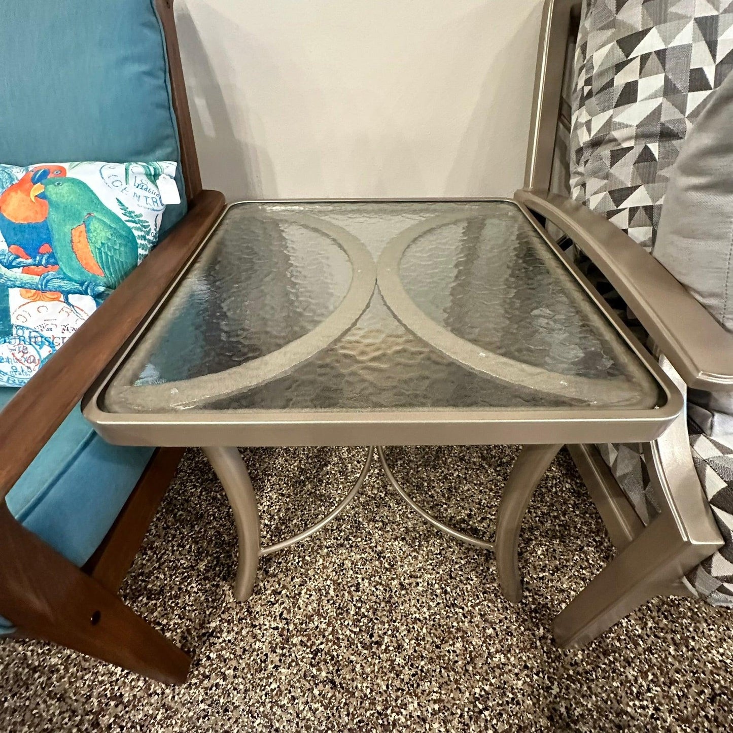 Tropitone Marconi Cushion Lounge Set - Indigo Pool Patio BBQ