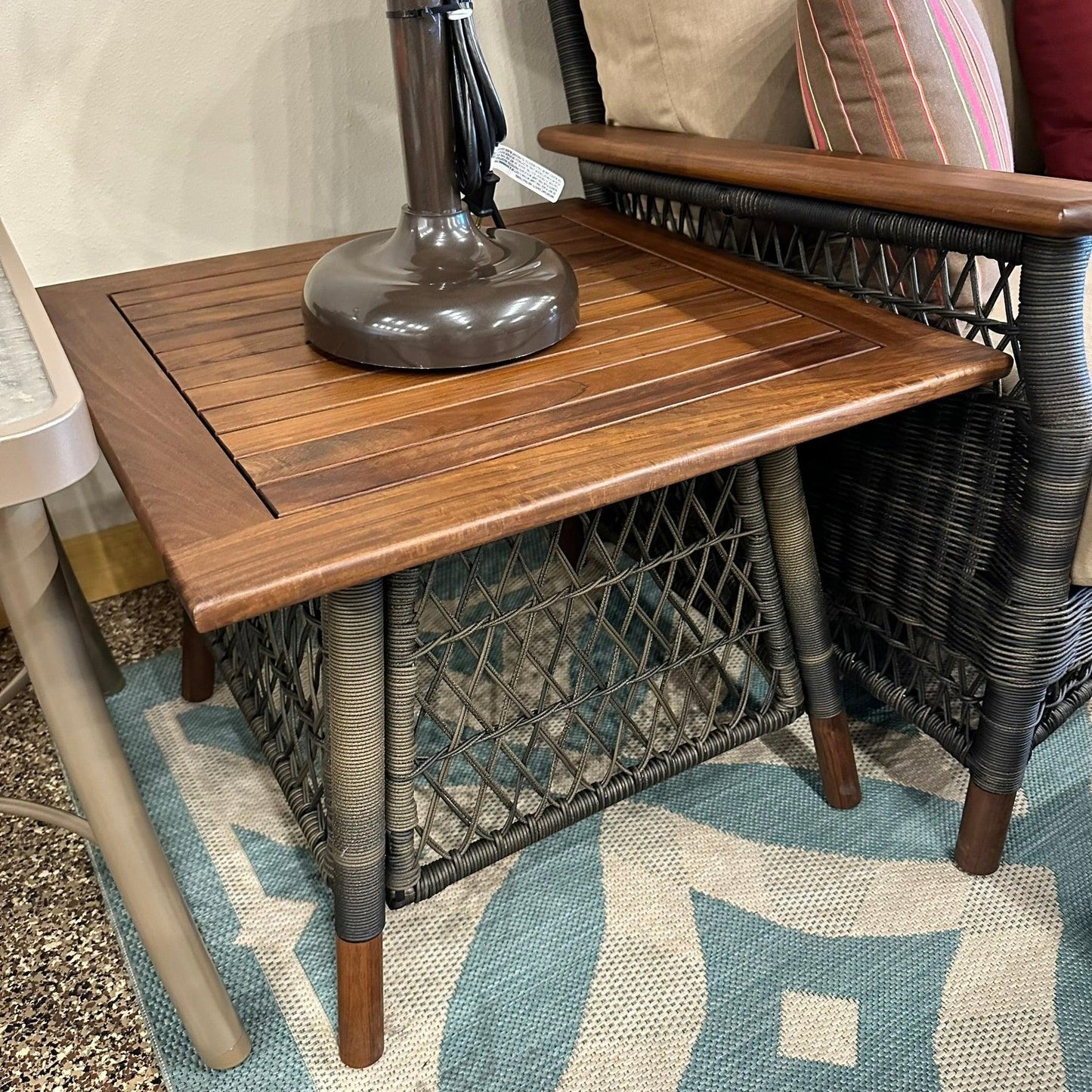 Jensen Outdoor Vintage Lounge Set - Indigo Pool Patio BBQ