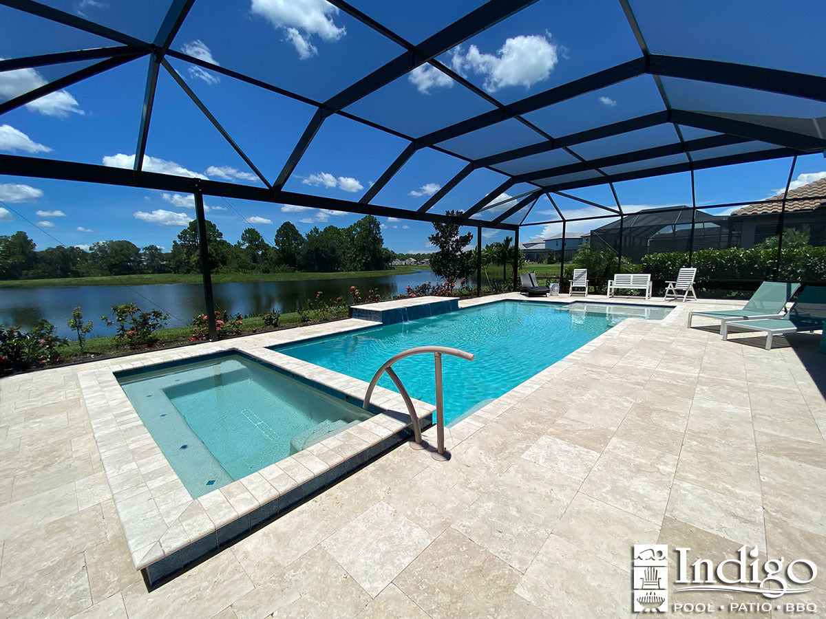 Pool Builder & Contractor in Sarasota, Nokomis, Venice, North Port, Englewood FL - Indigo Pool Patio BBQ