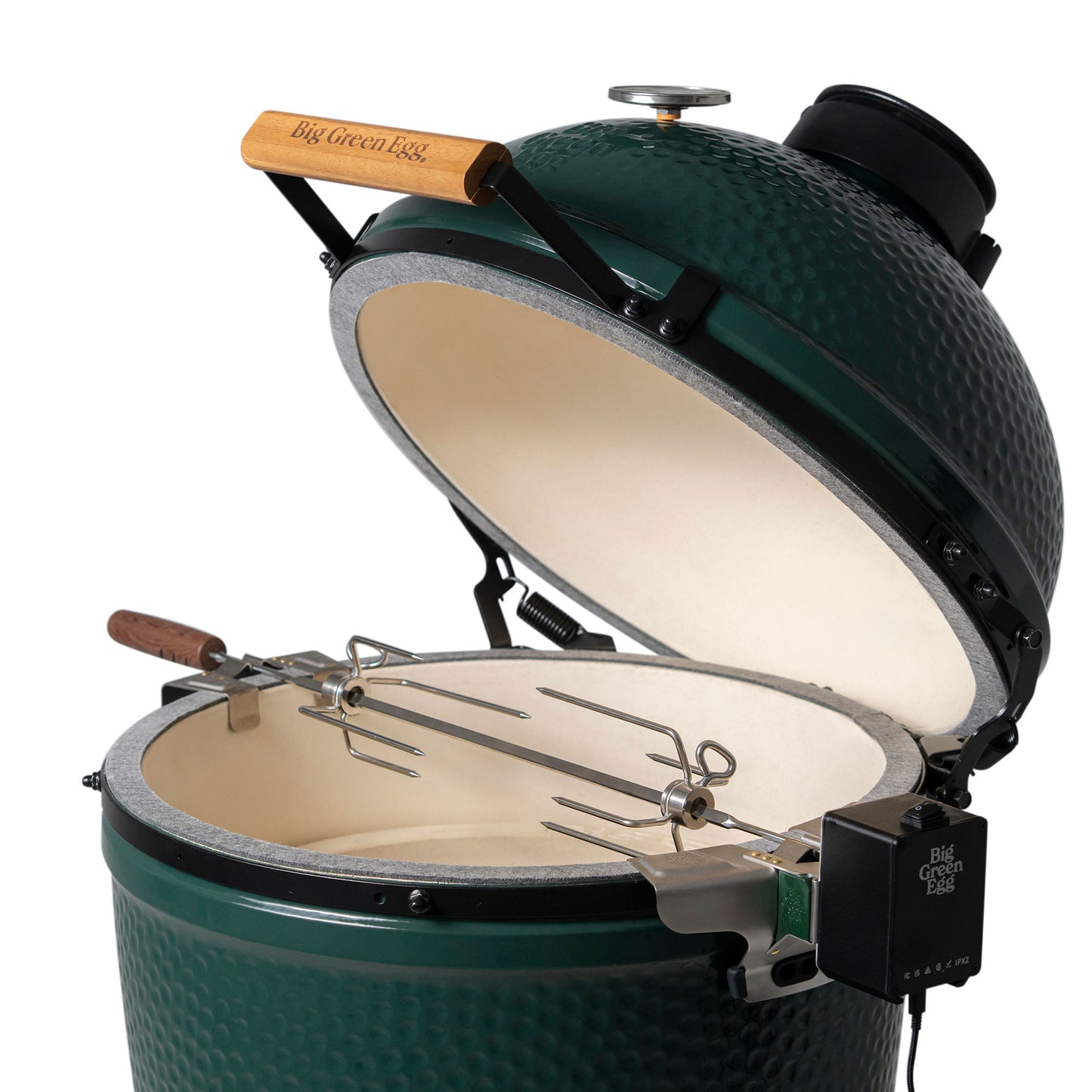 Big Green Egg Rotisserie for Large Egg