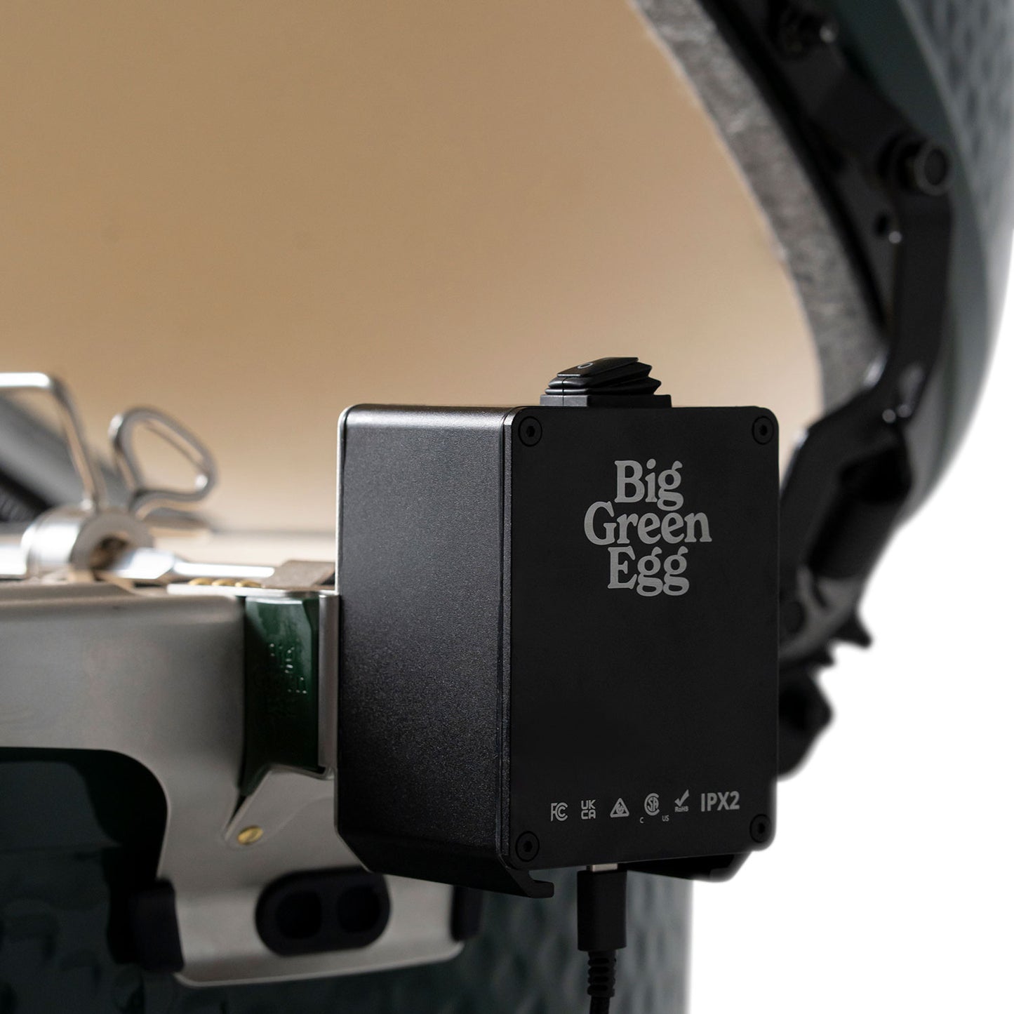 Big Green Egg Rotisserie for Large Egg