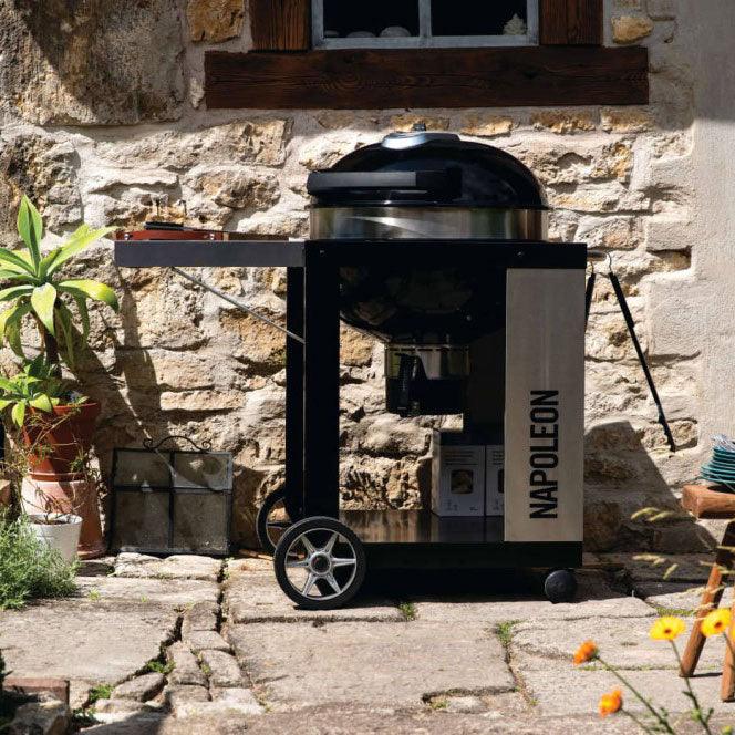 Napoleon PRO Cart Kettle Grill Napoleon Indigo Pool Patio BBQ