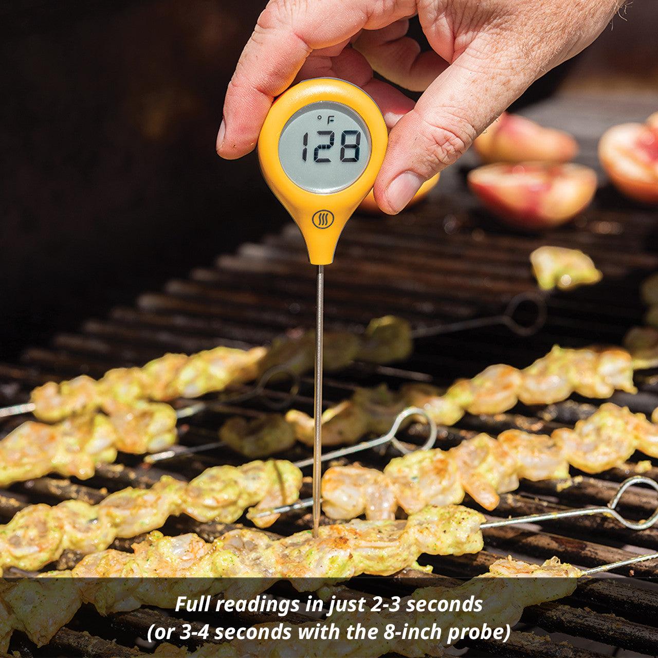 ThermoPop 2 Thermometer ThermoWorks Indigo Pool Patio BBQ