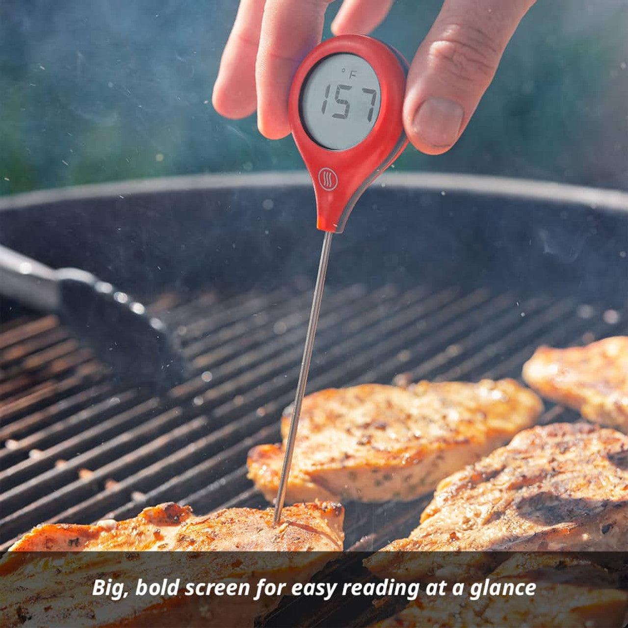 ThermoPop 2 Thermometer ThermoWorks Indigo Pool Patio BBQ