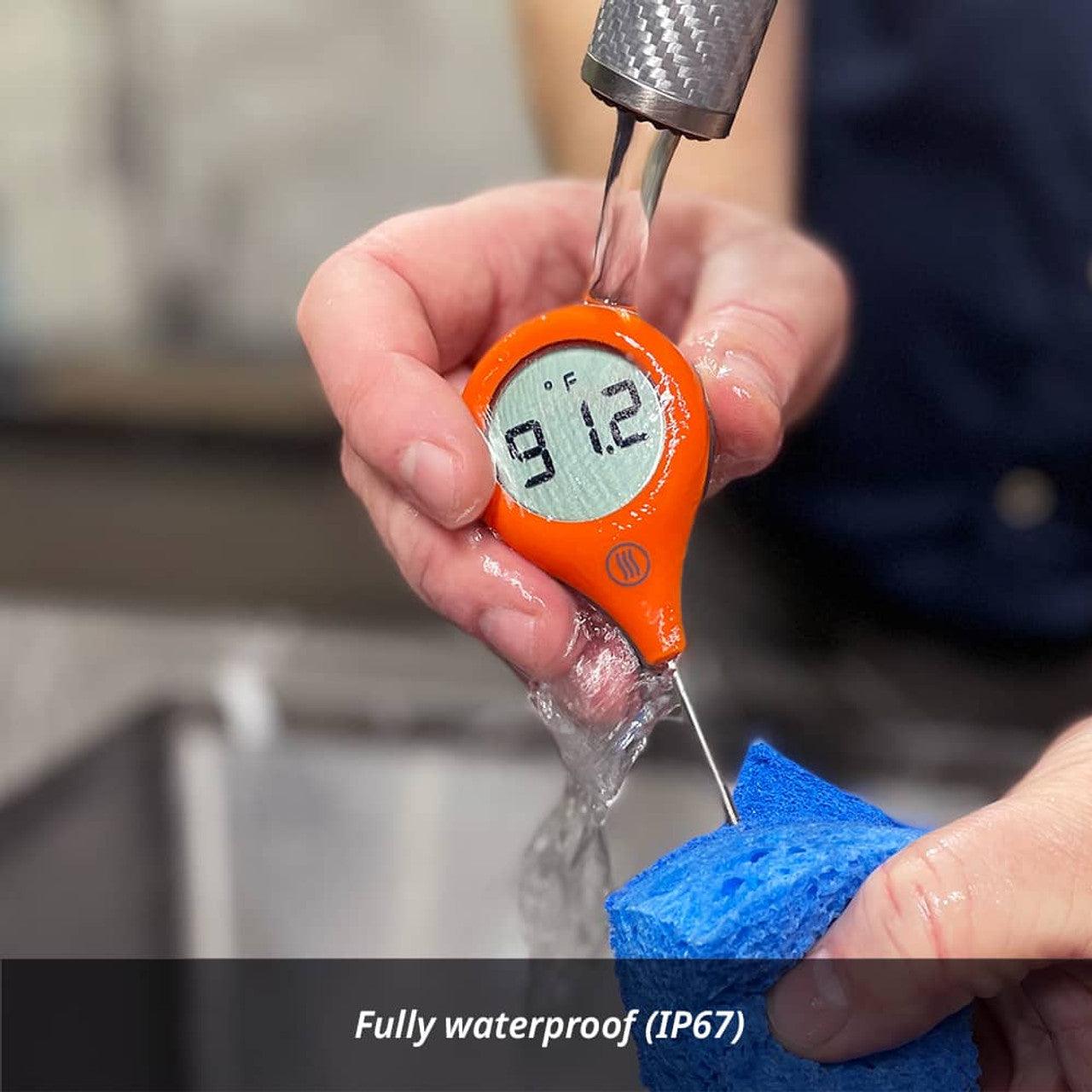 ThermoPop 2 Thermometer ThermoWorks Indigo Pool Patio BBQ