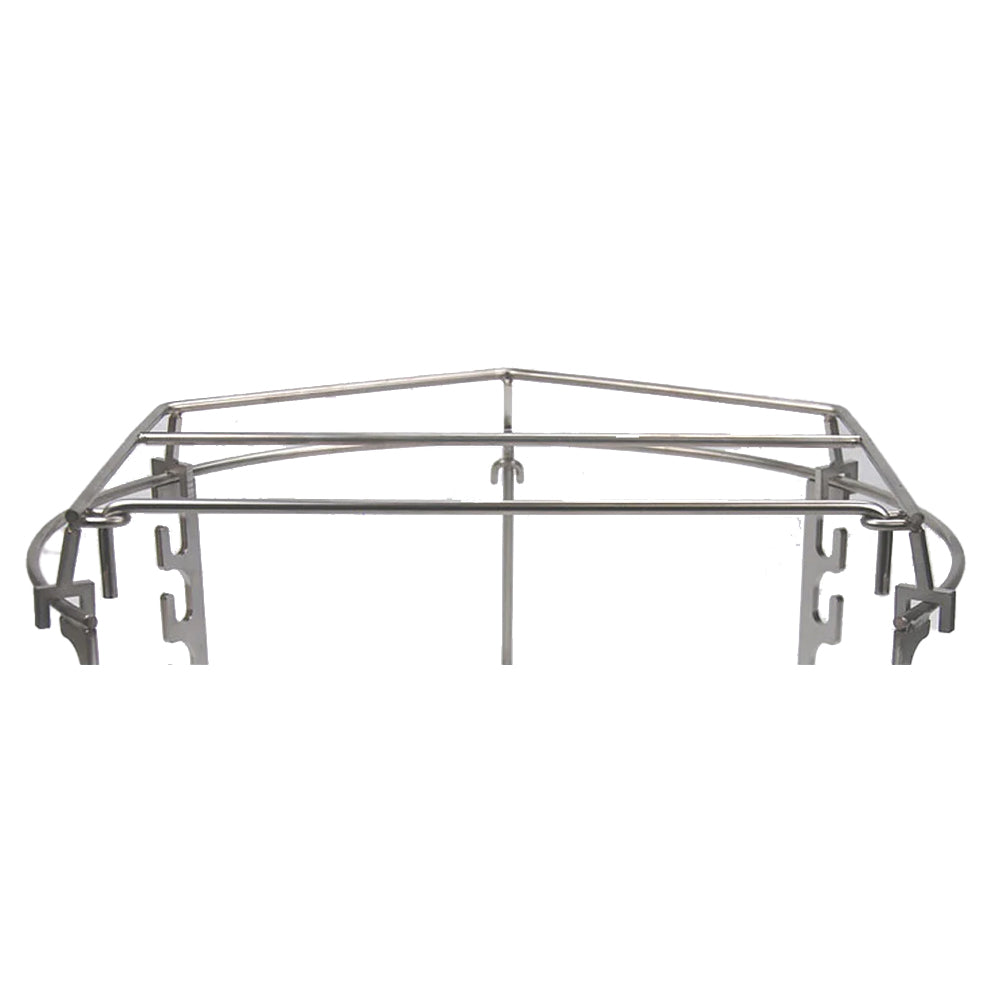 Adjustable Rig Extender for Large Big Green Egg Ceramic Grill Store Indigo Pool Patio BBQ