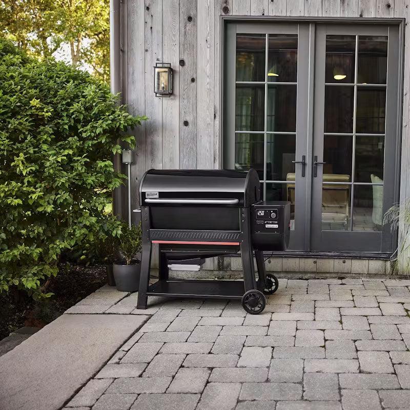 Weber Searwood 600 24: Pellet Grill - Indigo Pool Patio BBQ