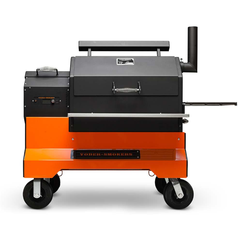 Yoder YS640S Competition Pellet Grill with Storage Drawer - Indigo Pool Patio BBQ