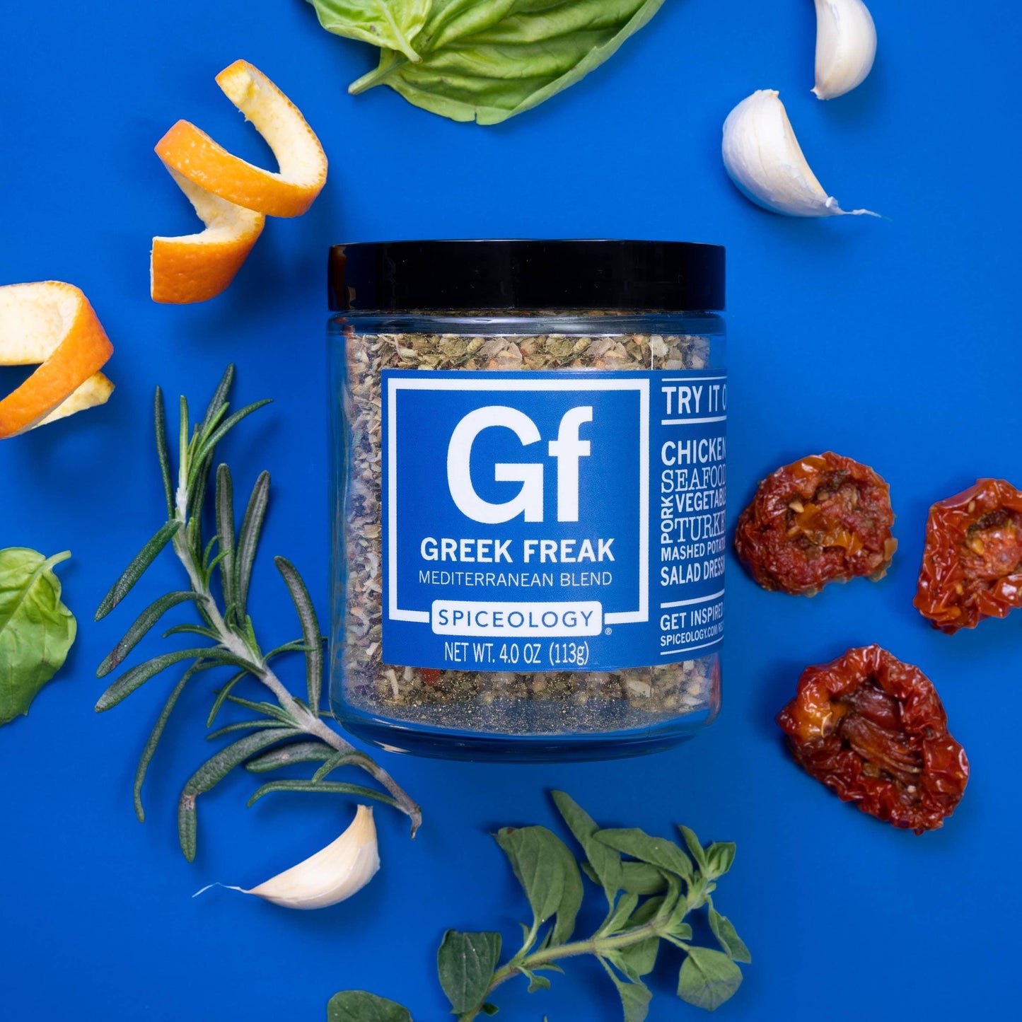 Greek Freak | Mediterranean Rub Spiceology Indigo Pool Patio BBQ