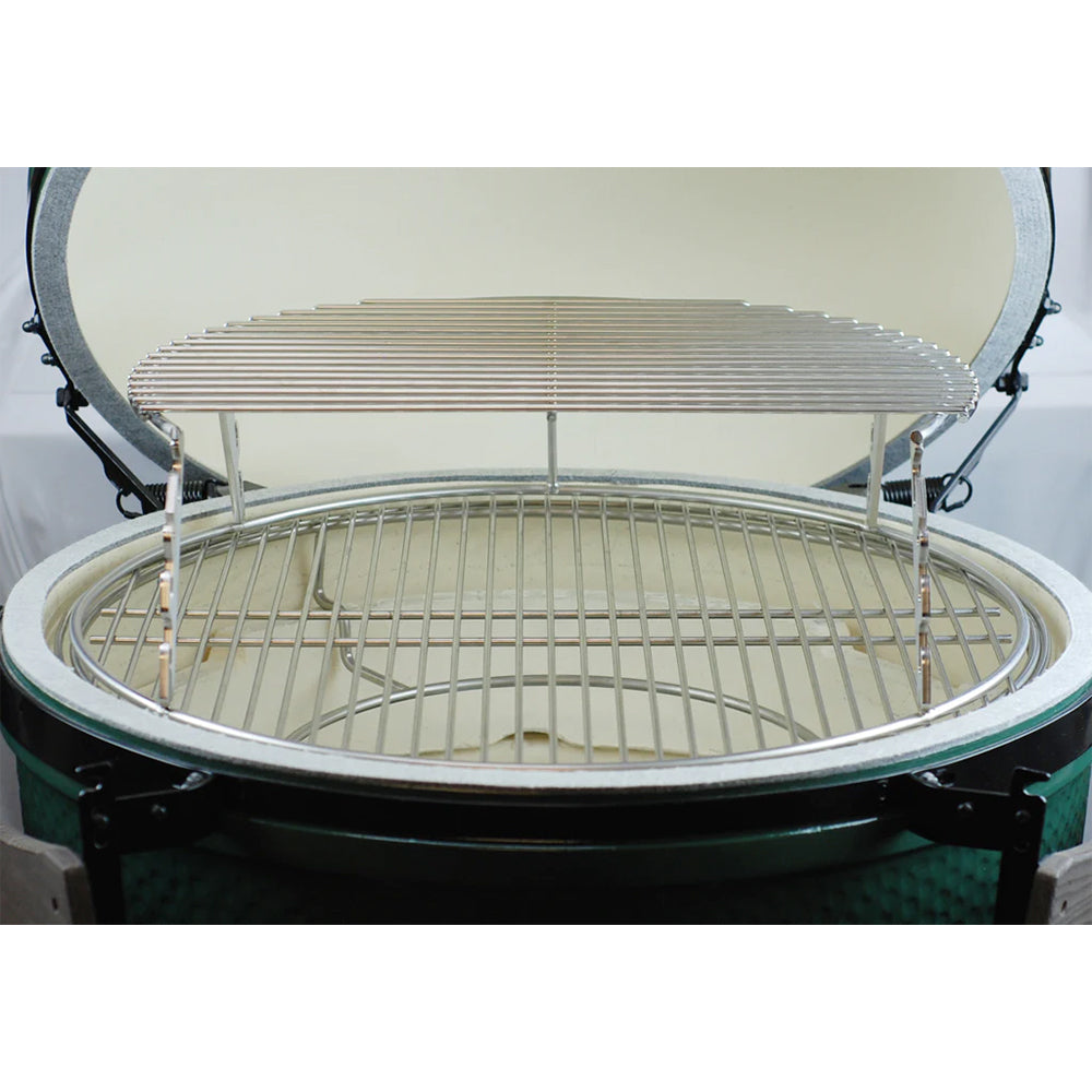 Adjustable Rig for Big Green Eggs Ceramic Grill Store Indigo Pool Patio BBQ