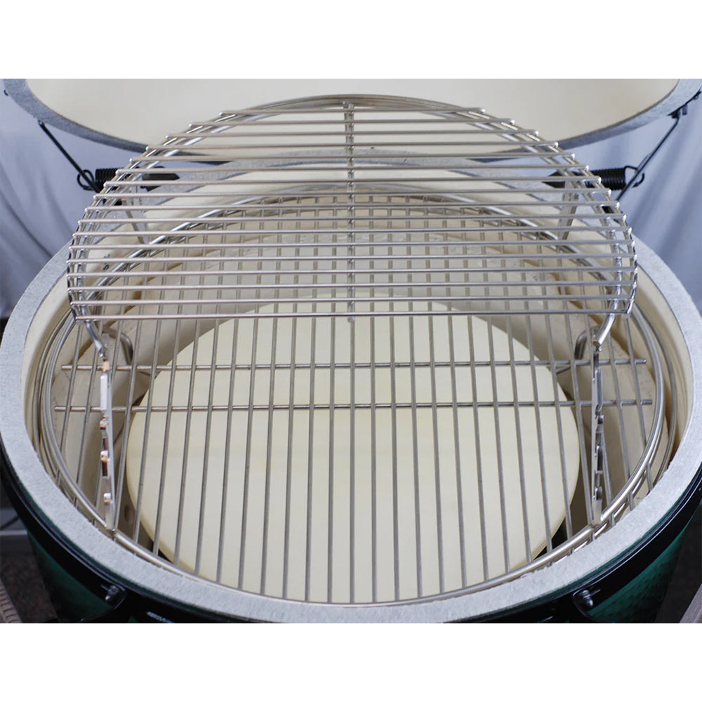 Adjustable Rig for Big Green Eggs Ceramic Grill Store Indigo Pool Patio BBQ