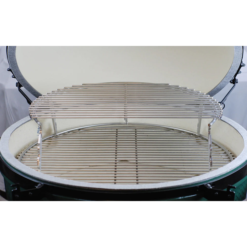Adjustable Rig for Big Green Eggs Ceramic Grill Store Indigo Pool Patio BBQ