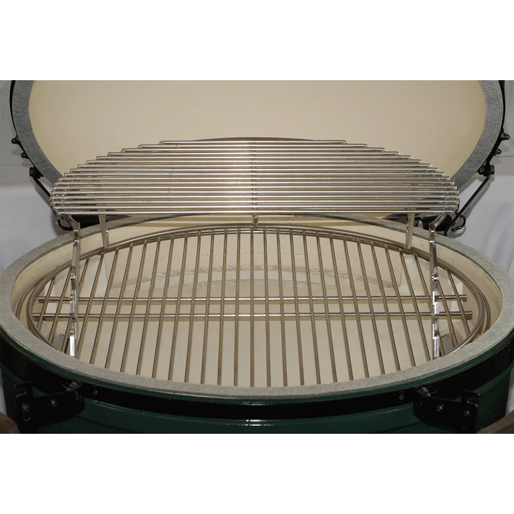 Adjustable Rig for Big Green Eggs Ceramic Grill Store Indigo Pool Patio BBQ