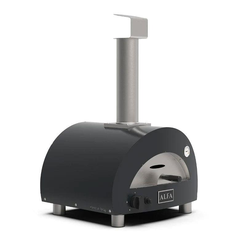 Alfa Moderno Portable Gas Fired Pizza Oven Alfa Indigo Pool Patio BBQ