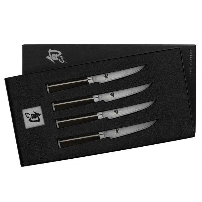 Shun Classic 4-Piece Steak Knife Set Shun Indigo Pool Patio BBQ