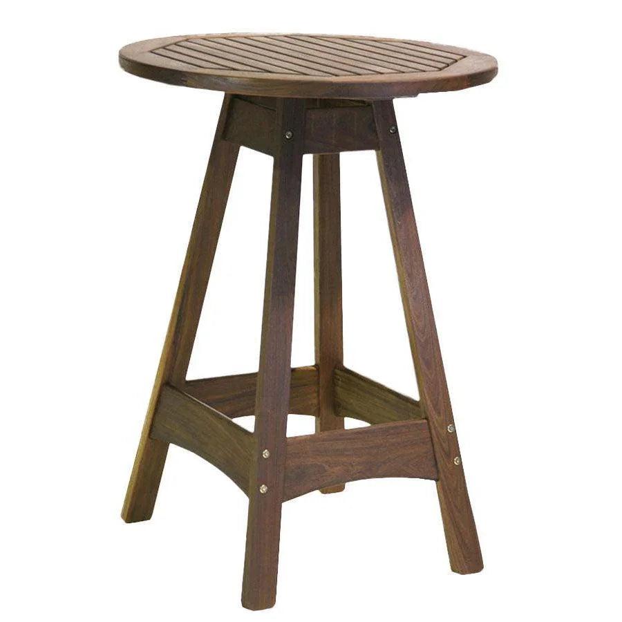 Jensen Outdoor Classic IPE Venice 28" Bar Table - Indigo Pool Patio BBQ