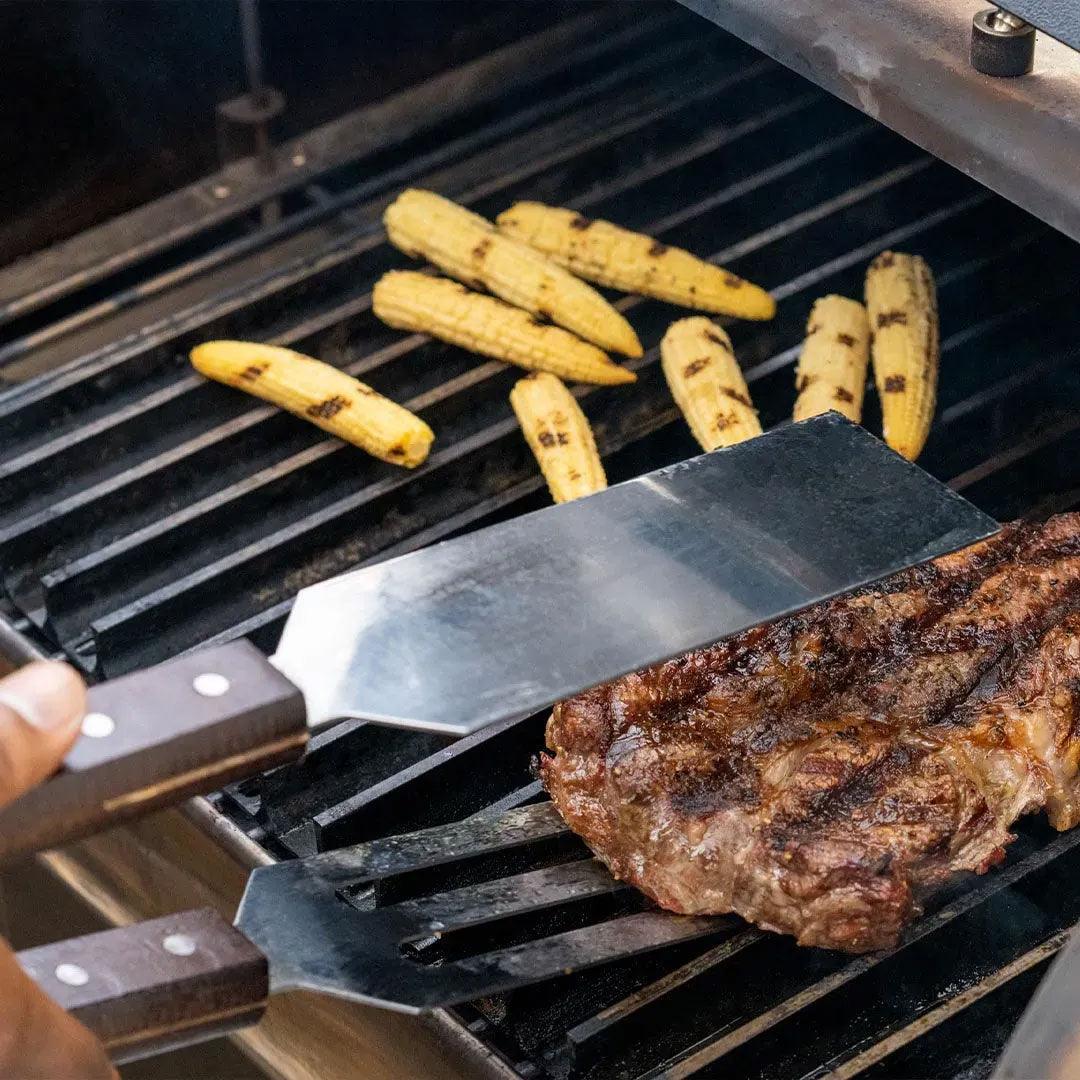 GRATE Combo Tong
Tong & Spatula Combo Grill Grates Indigo Pool Patio BBQ