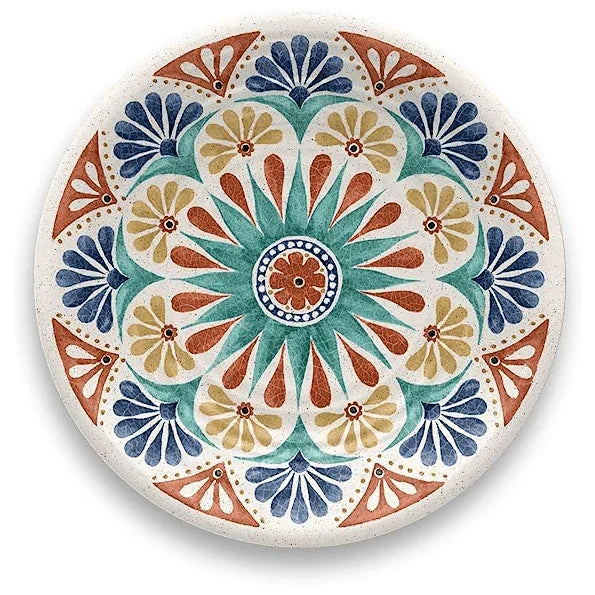 Desert Rio 10.5" Dinner Plate TarHong Indigo Pool Patio BBQ