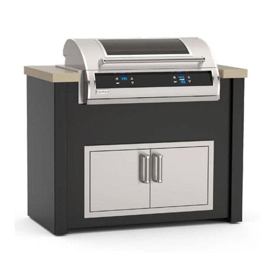 Fire Magic EL500 Electric Grill with Island Bundle - Indigo Pool Patio BBQ