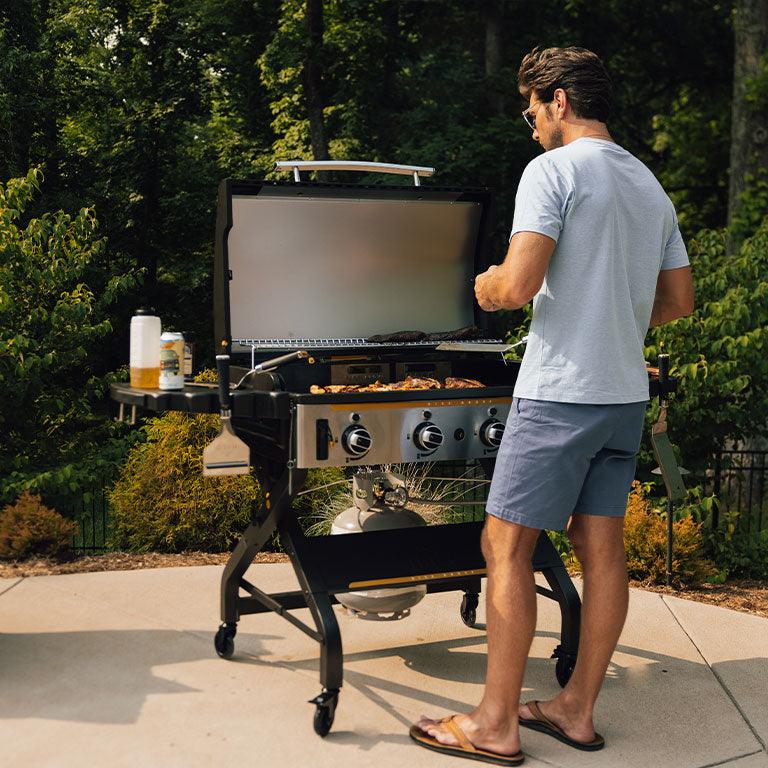 Halo Elite4B Outdoor Griddle - Indigo Pool Patio BBQ