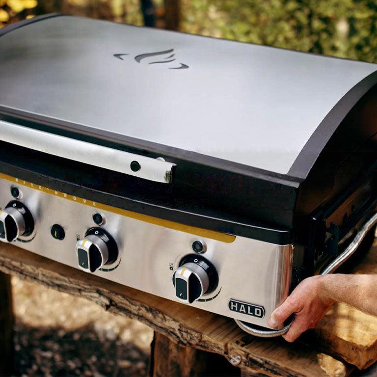 Halo Elite4B Outdoor Griddle - Indigo Pool Patio BBQ