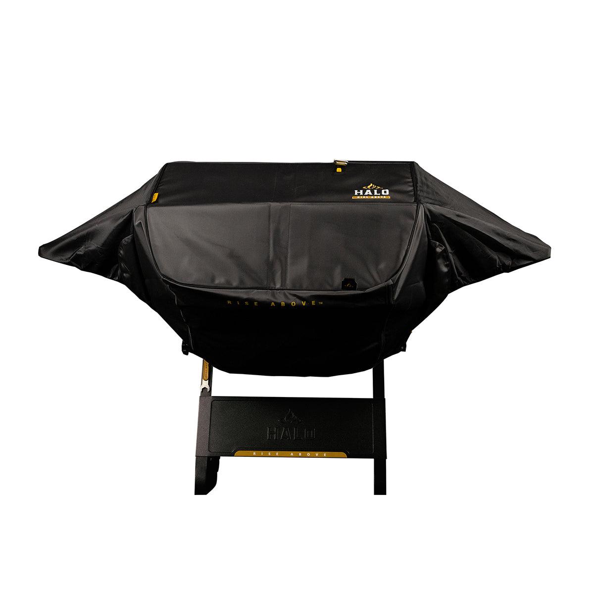 Halo Prime Series Pellet Grill Covers Halo Indigo Pool Patio BBQ