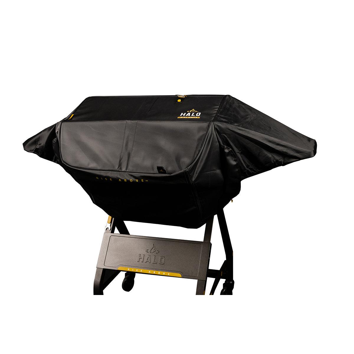 Halo Prime Series Pellet Grill Covers Halo Indigo Pool Patio BBQ