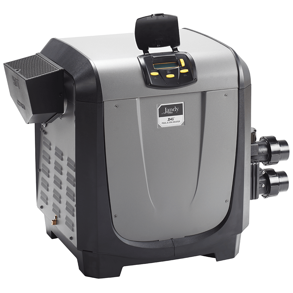 Jandy JXi Gas Pool Heater Jandy Indigo Pool Patio BBQ