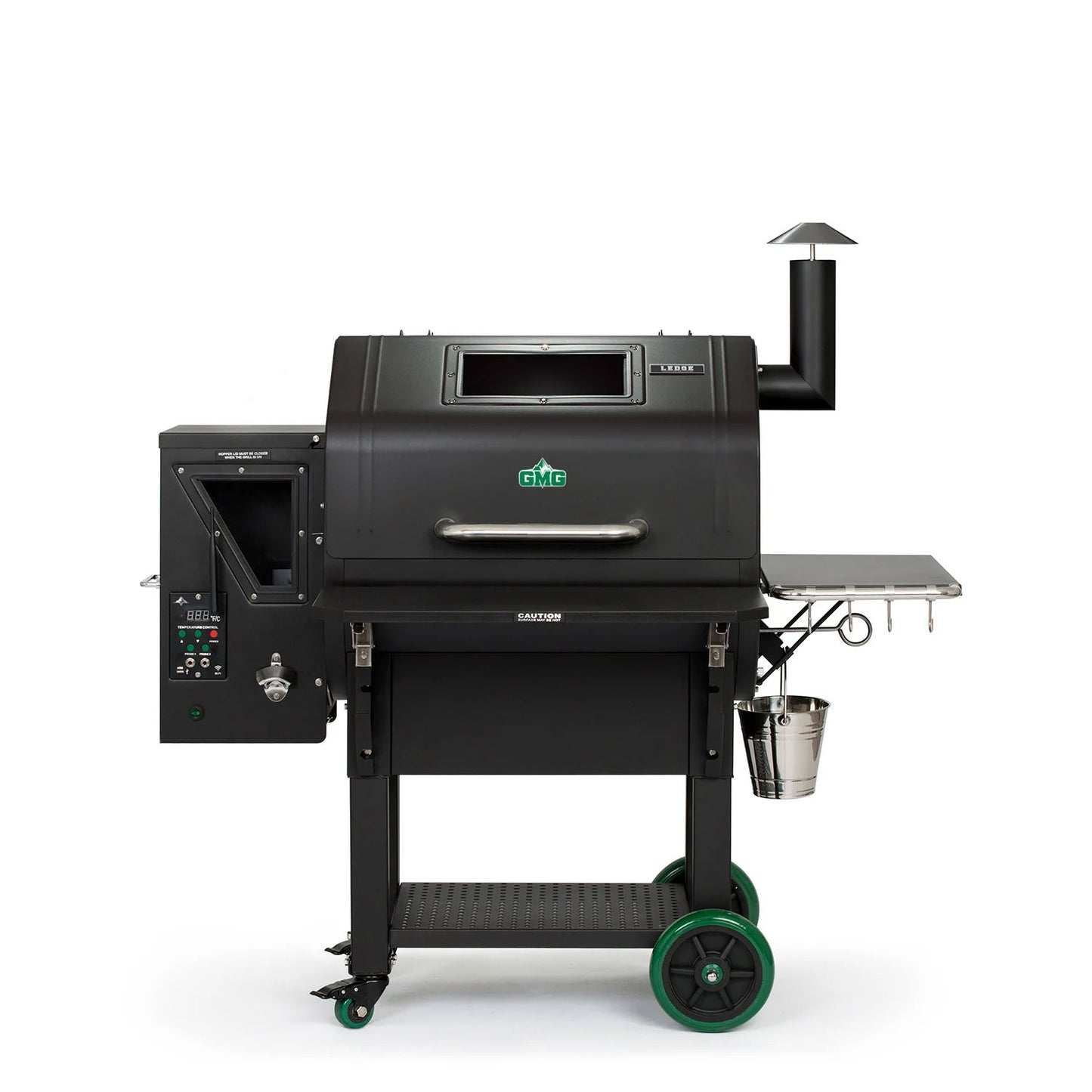GMG Ledge Prime Plus WiFi Green Mountain Grills Indigo Pool Patio BBQ
